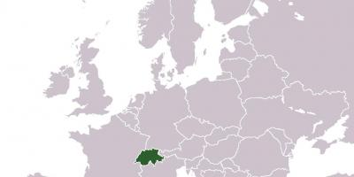 Schweiz als Standort in Europa anzeigen